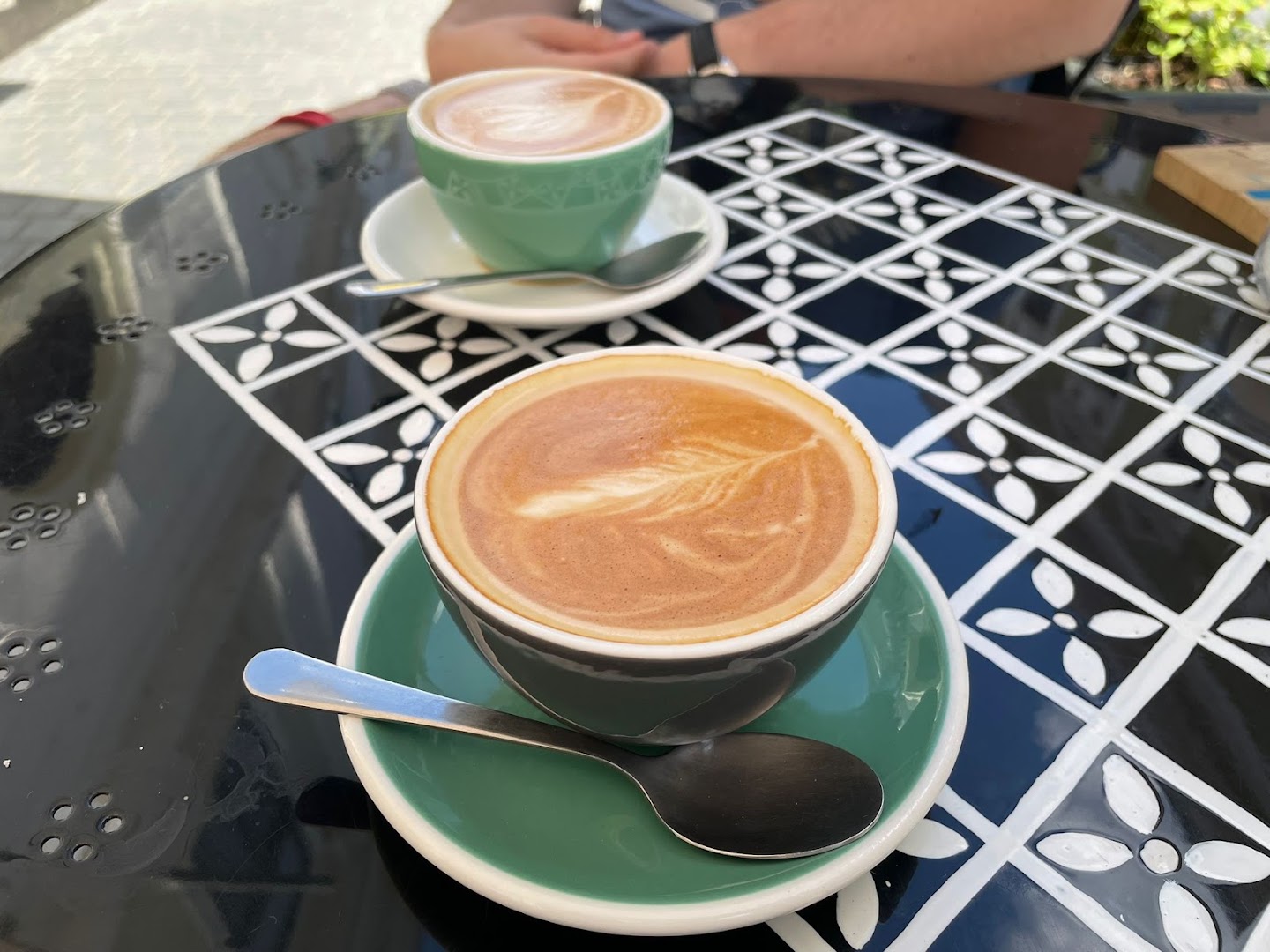 Manooka: appealing photo of coffee drinks