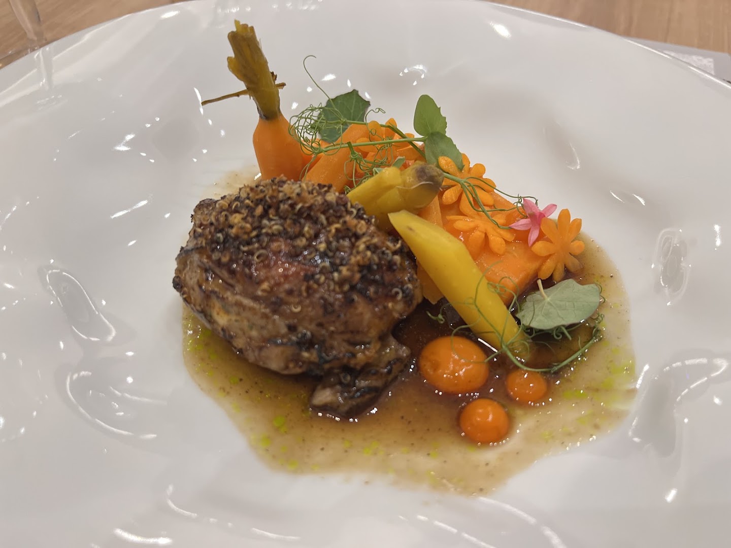 1737 Terroir Restaurant: high quality food presentation