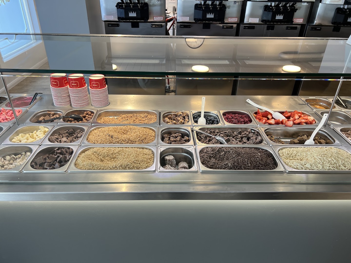 Brynja: clear display of food offerings