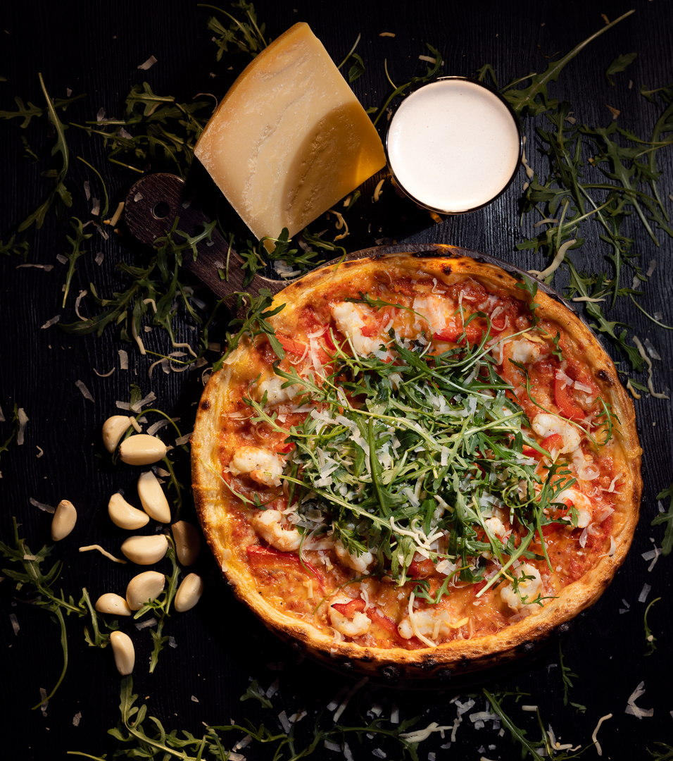 Íshúsið Pizzeria: professional and appetizing food photography