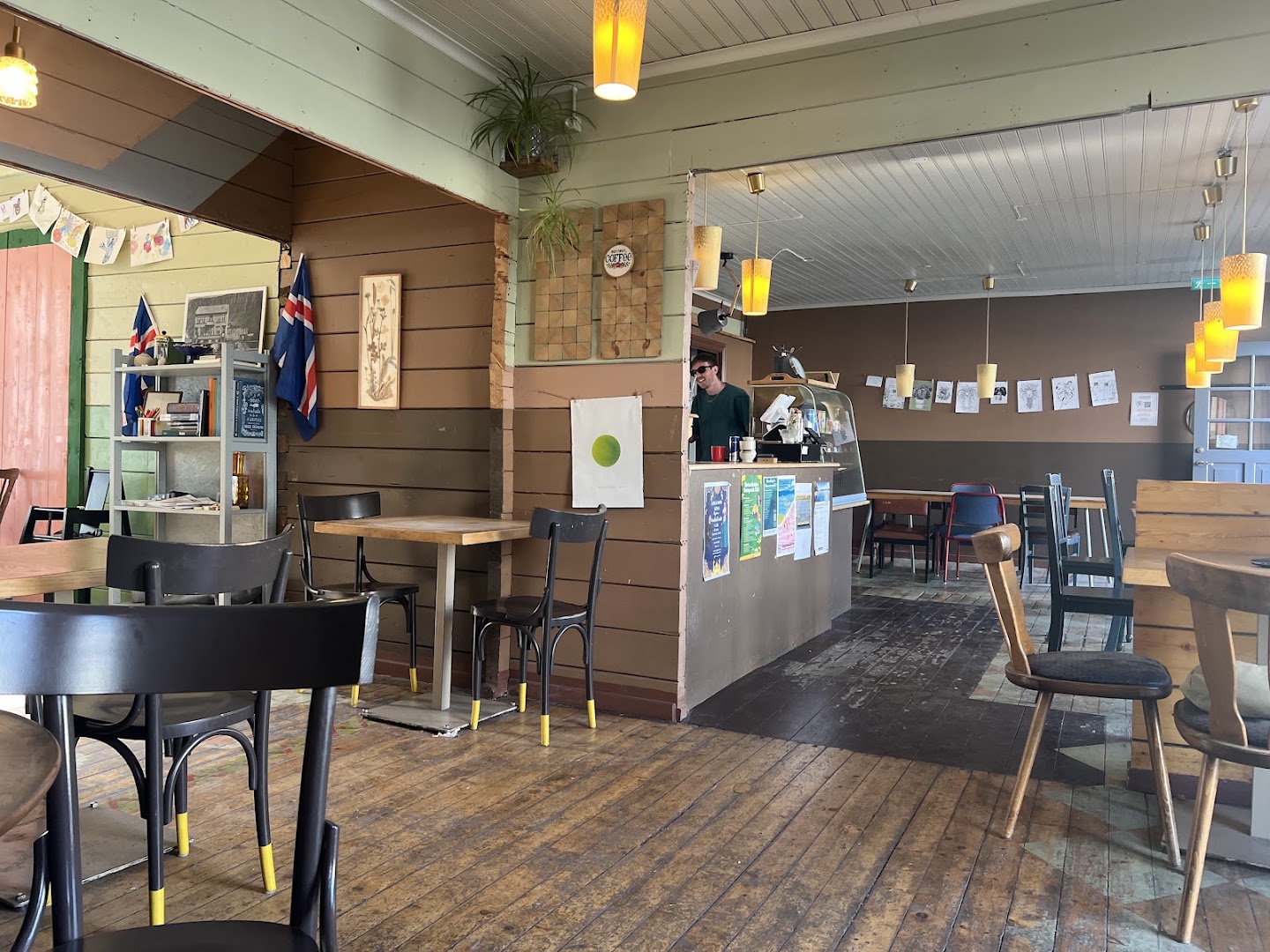 Heimabyggð: clear view of venue interior