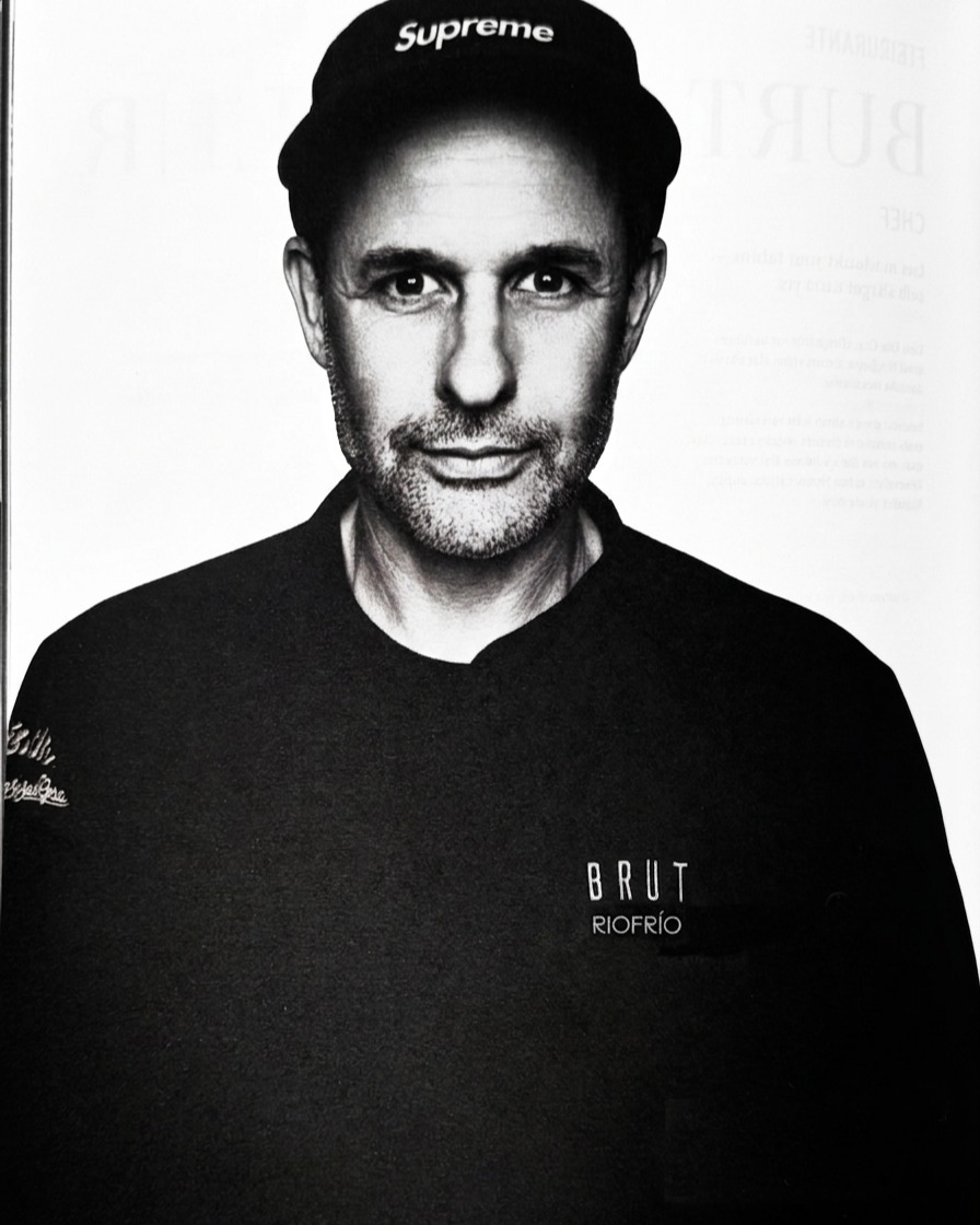Brút: professional portrait of the chef
