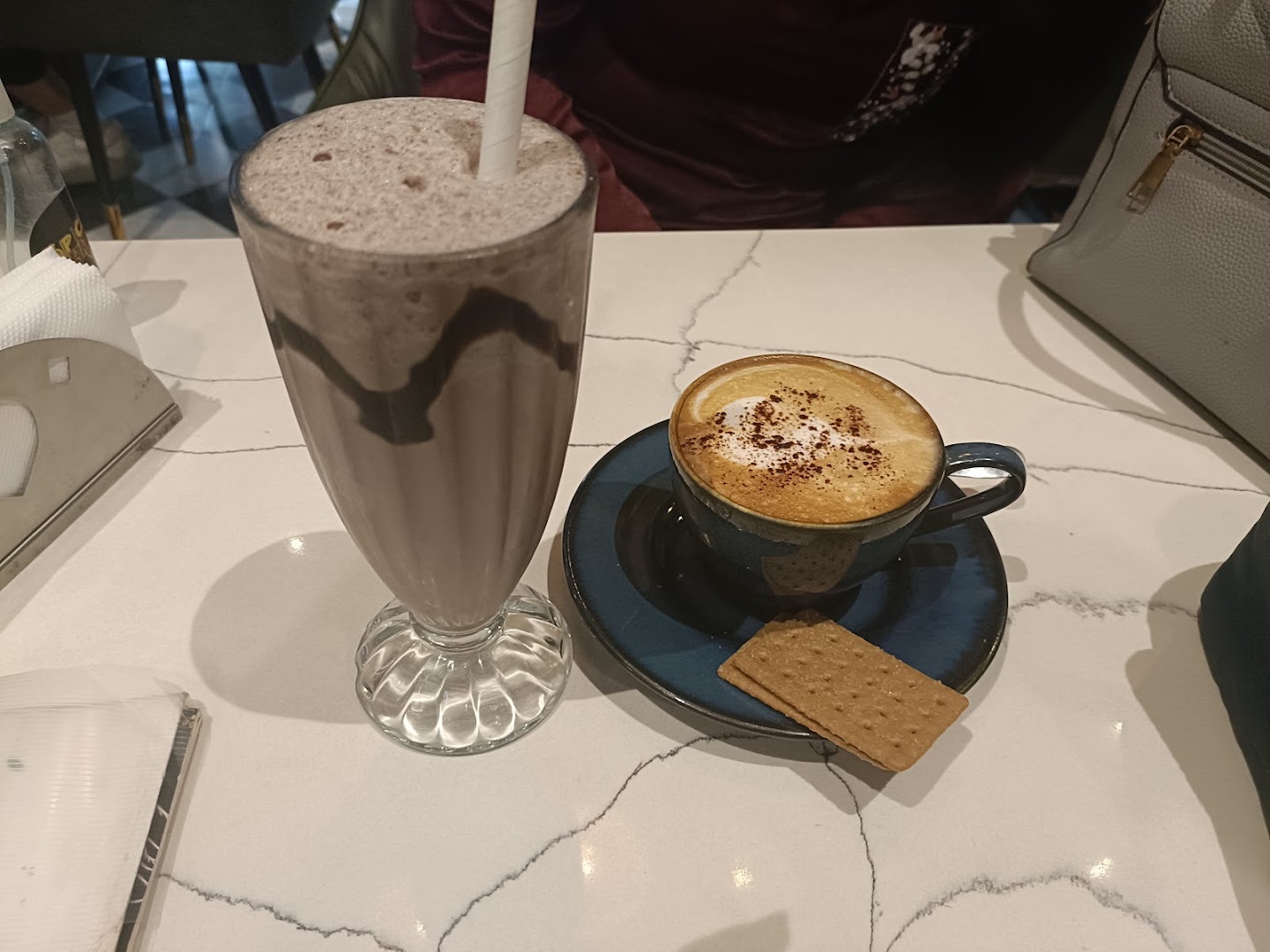 Spiced Brew: clear photo of served drinks