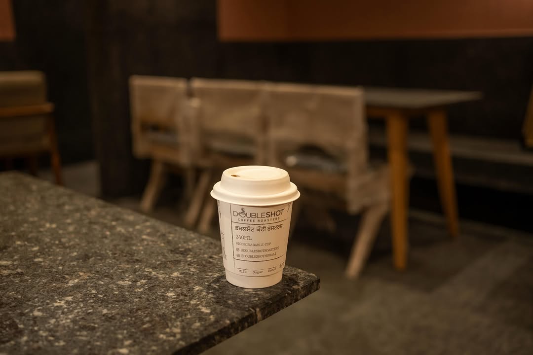 Doubleshot Coffee Roasters: clear, professional product shot