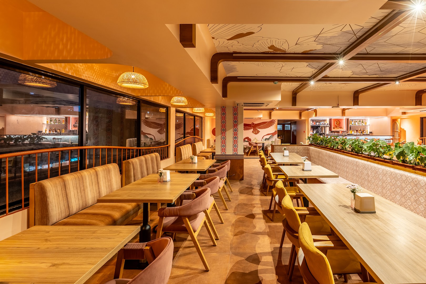 Chifa: professional interior shot of restaurant