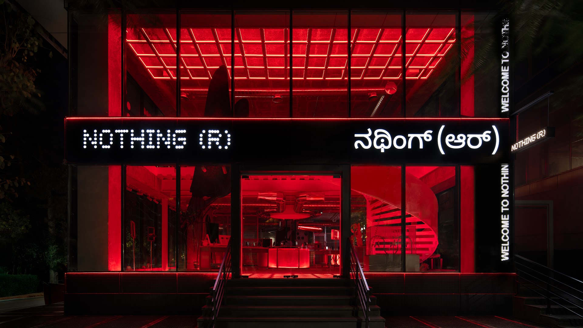 Nothing Store Bengaluru: professional storefront shot