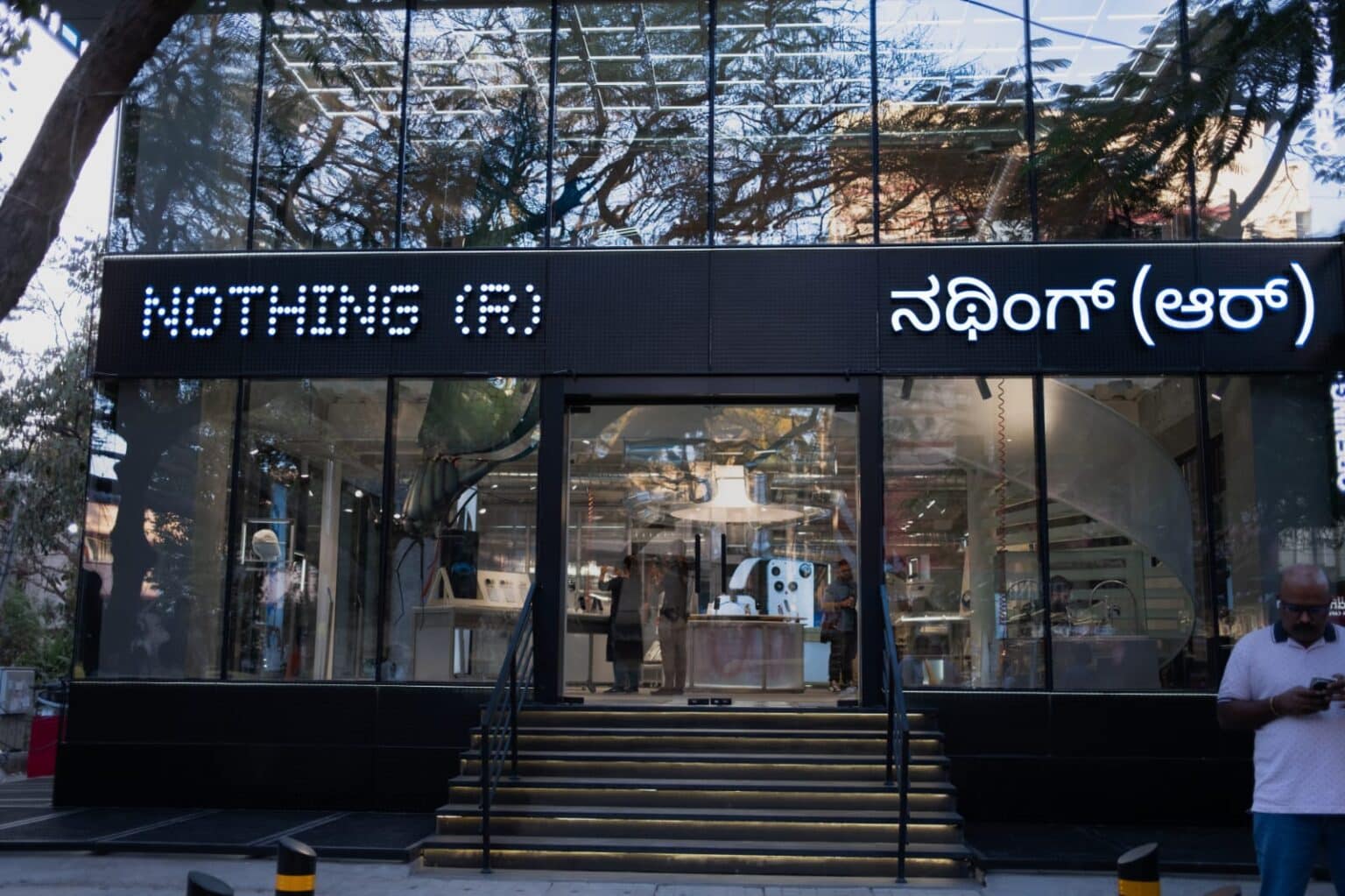 Nothing Store Bengaluru: clear, professional storefront photo
