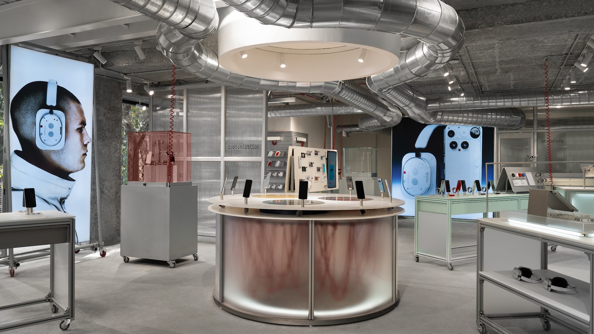 Nothing Store Bengaluru: professional interior shop photography
