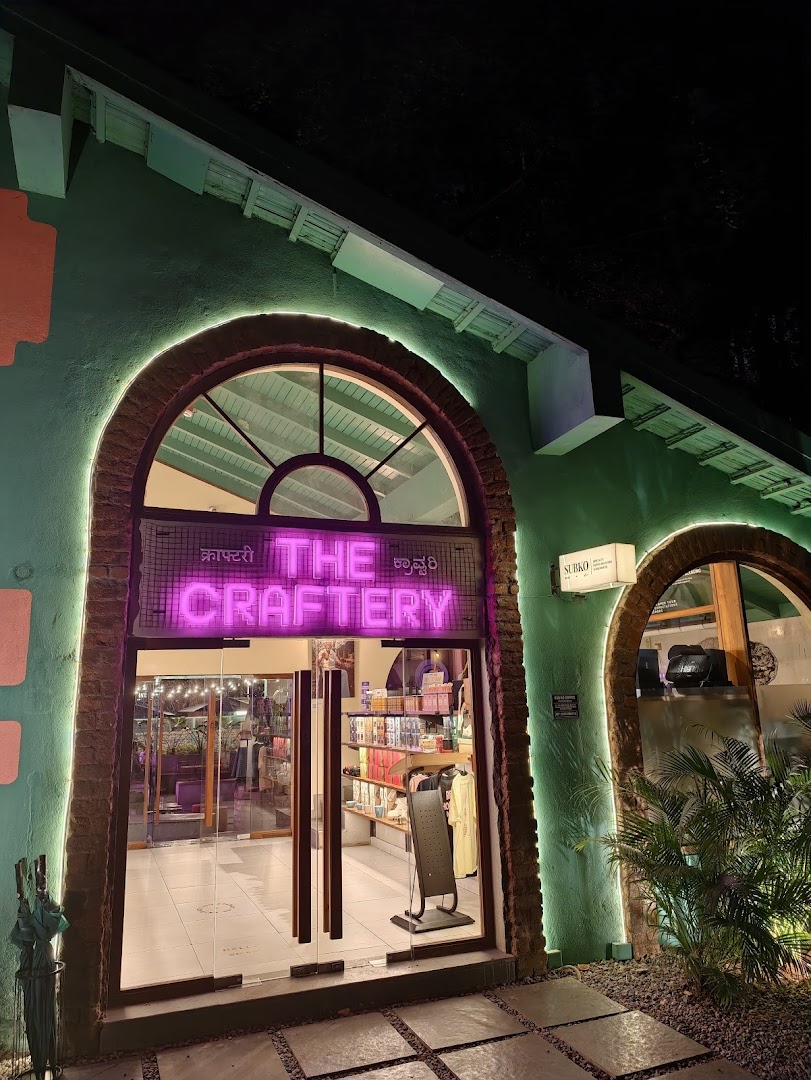 The Craftery by Subko: attractive exterior shot at night