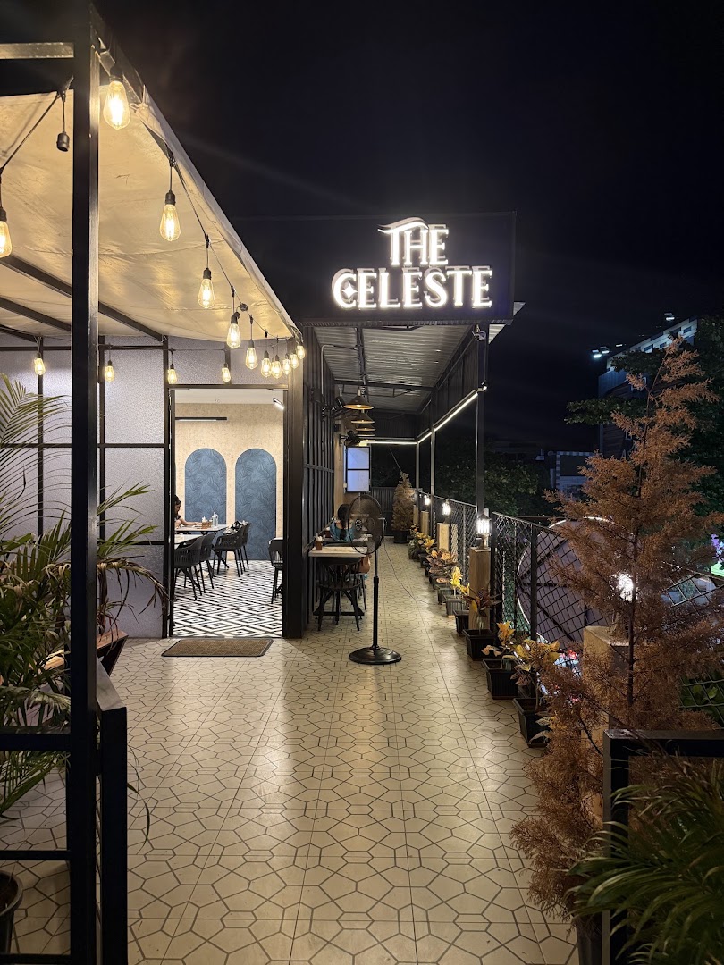 The Celeste Rooftop Cafe: attractive rooftop terrace atmosphere