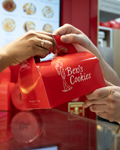 Ben's Cookies: clear product and brand focus