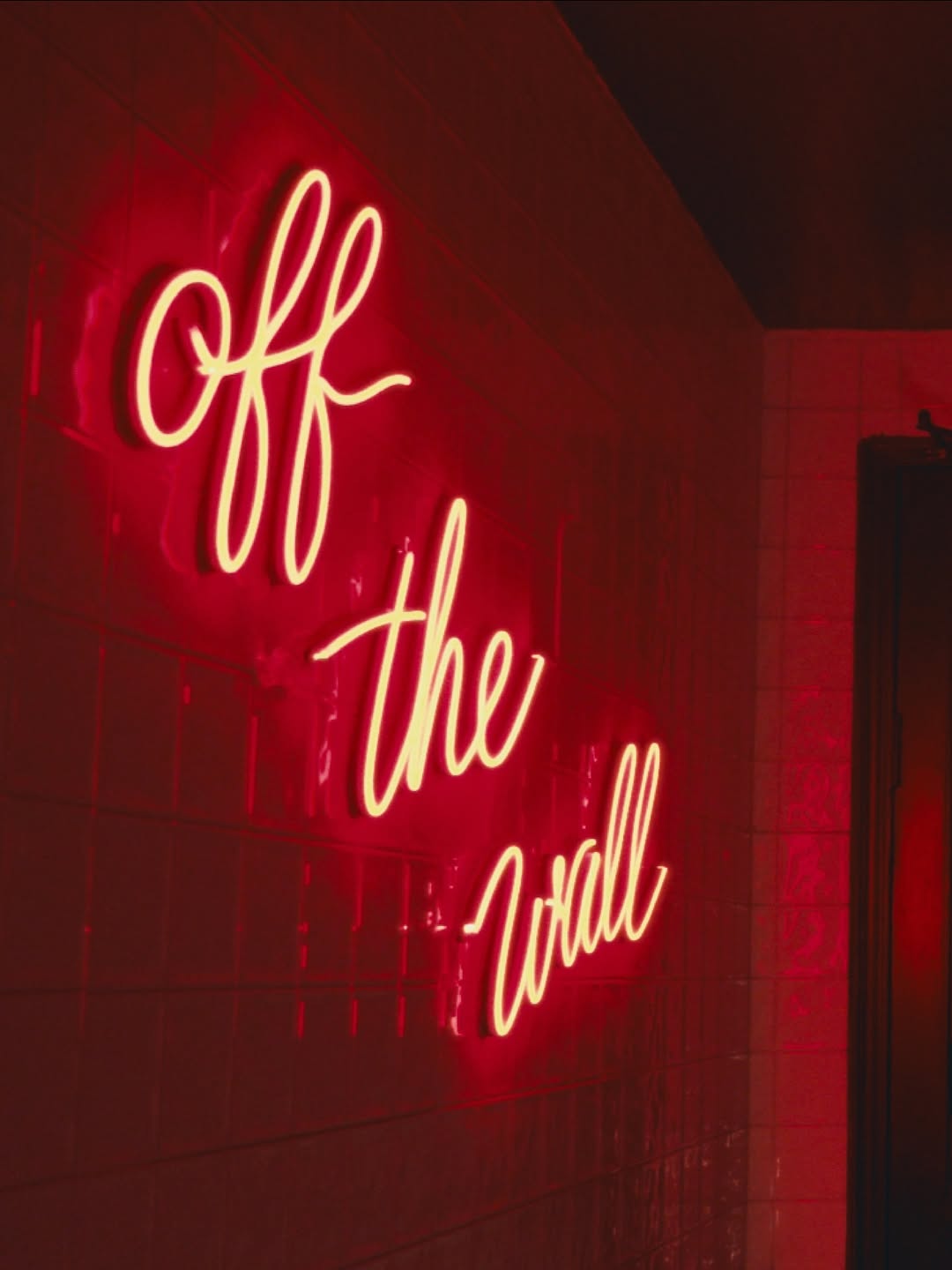 Together: atmospheric interior neon sign