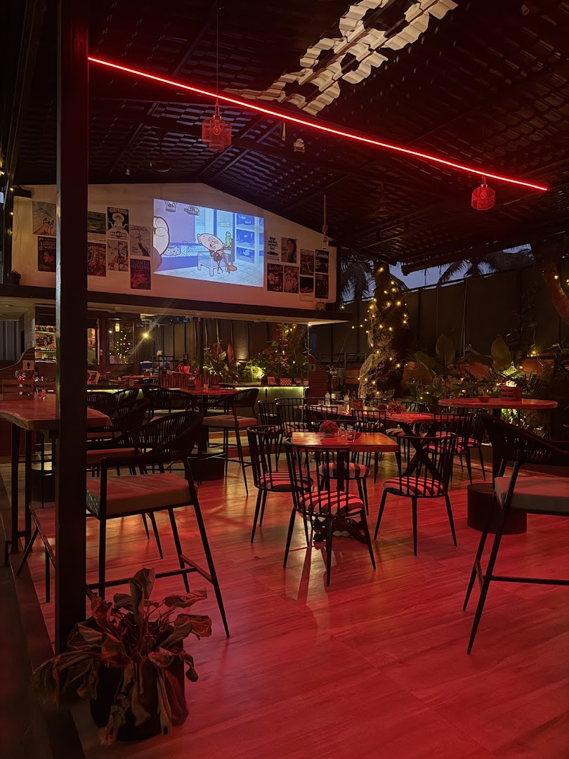 Backroom: atmospheric shot of venue interior