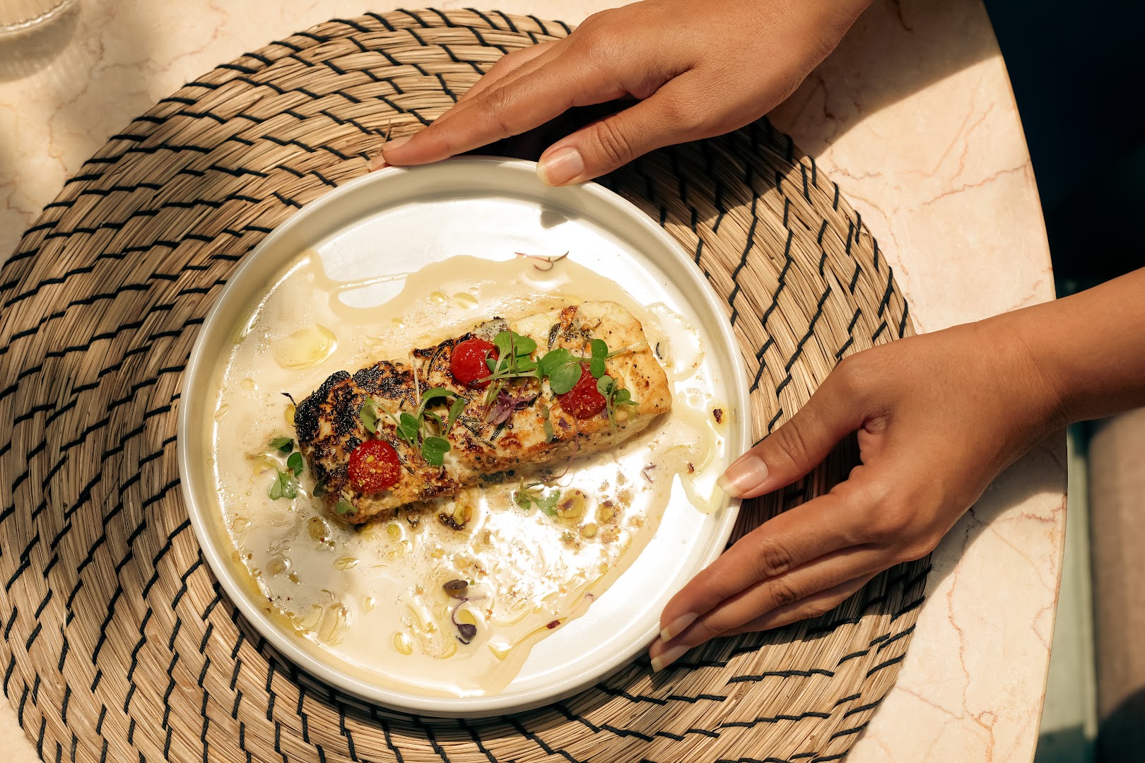 Sublime Courtside: appetizing, high-quality food photography