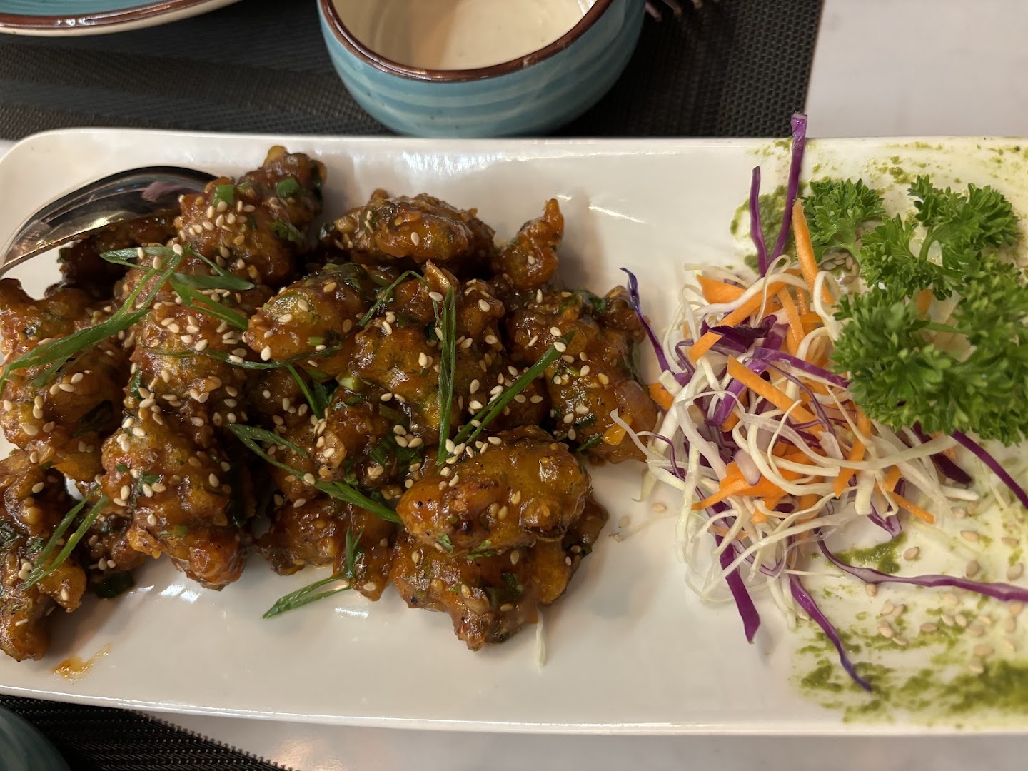 De L'amour: appetizing photo of served food