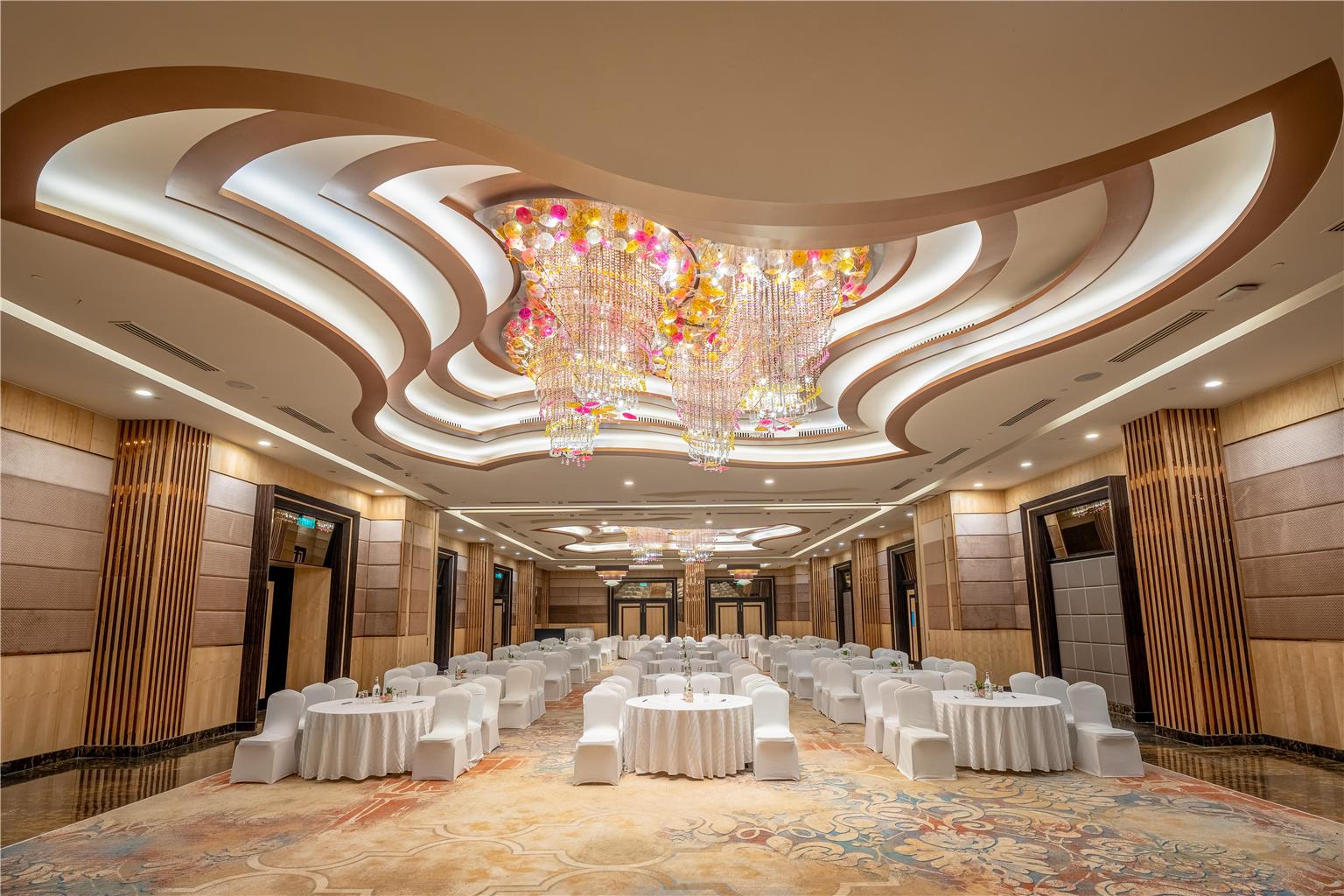 Radisson RED Indore: professional photo of hotel ballroom