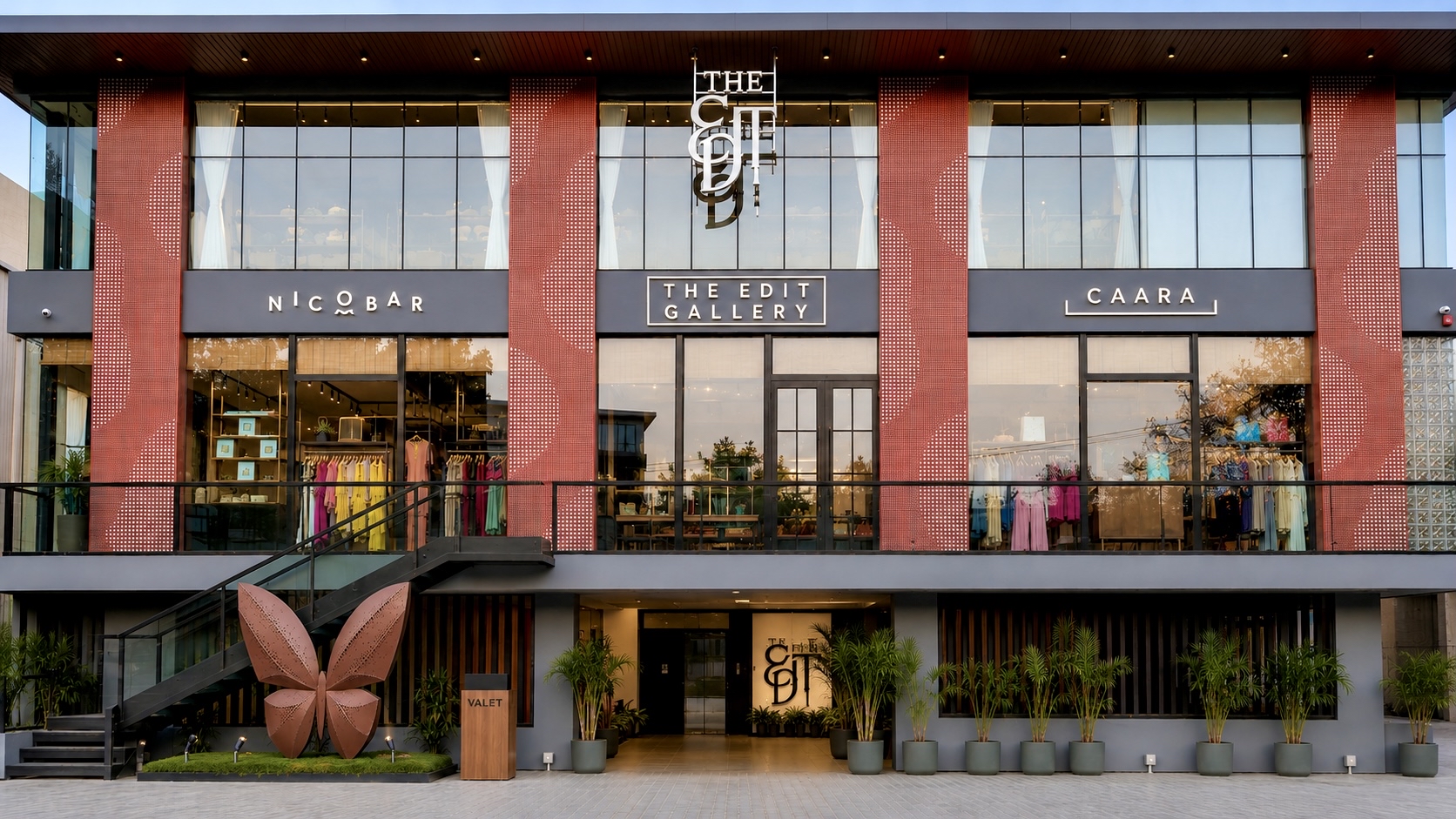 The Edit: professional exterior shot of venue