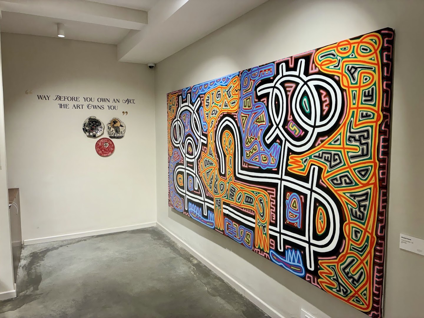 The Edit: clear photo of gallery exhibition