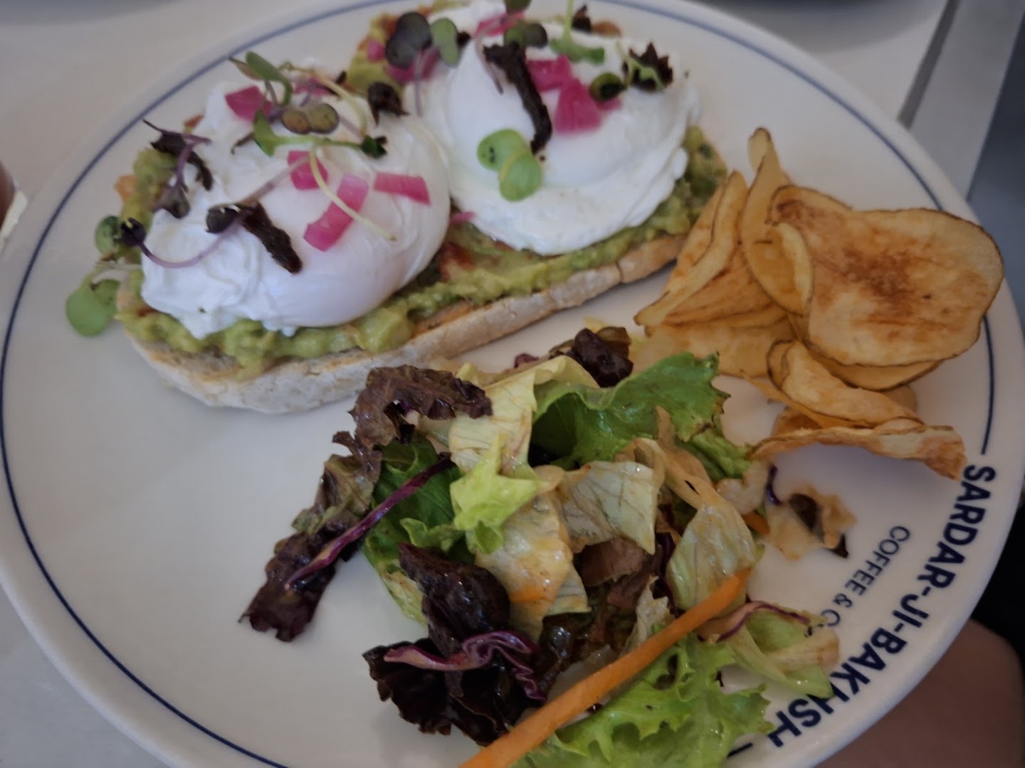 Sardar-Ji-Bakhsh Coffee: appetizing food photo with branding
