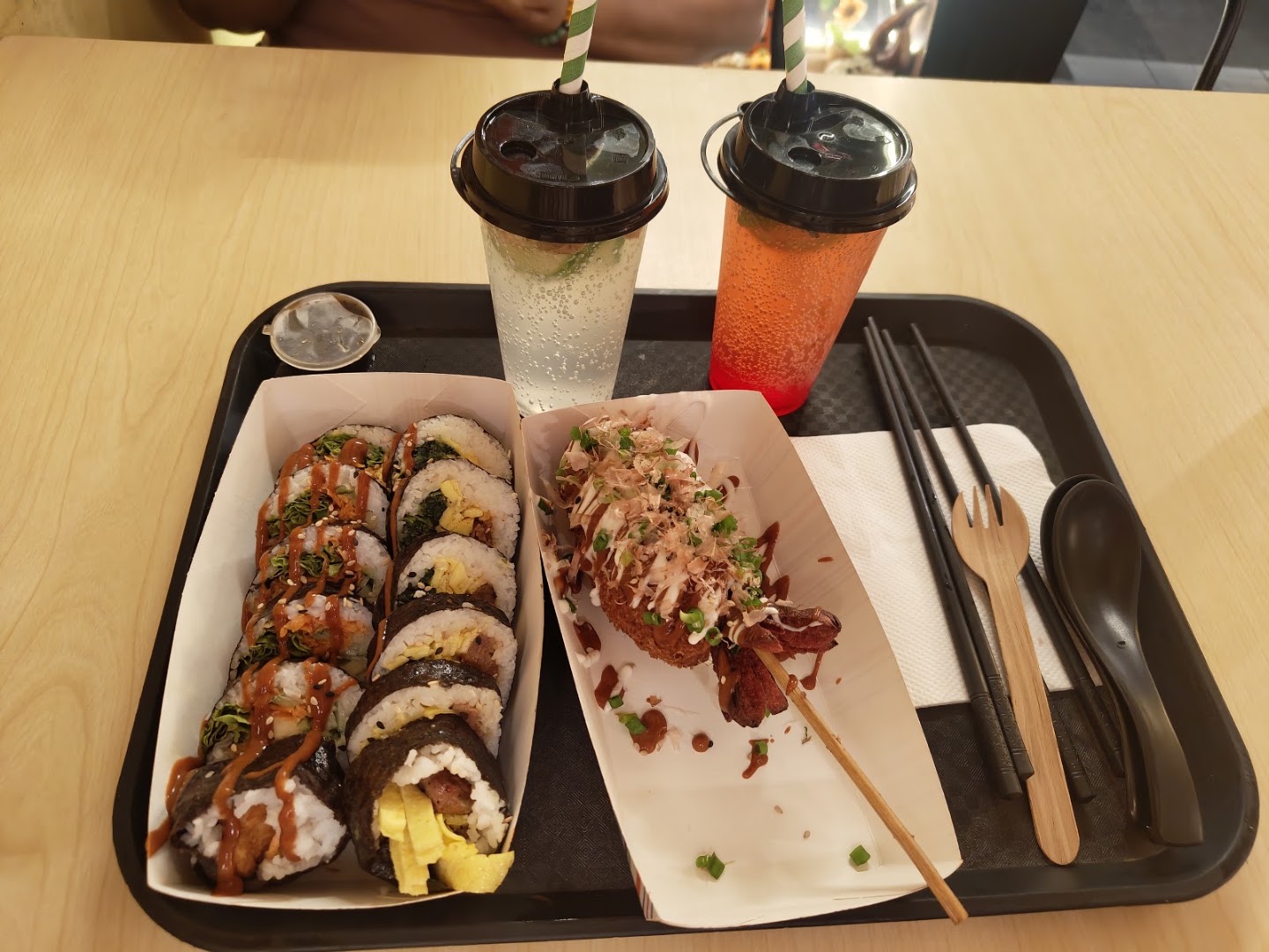 Ajumma's Kimbap: appetizing photo of restaurant food