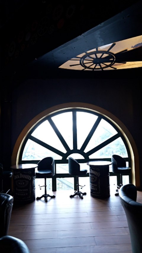 The Admiral Restaurant & Bar: atmospheric interior shot of venue
