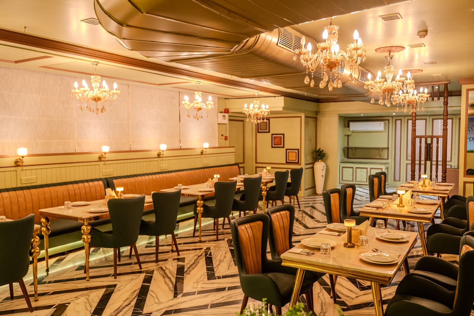 Dakshin Legacy: high quality interior restaurant photo