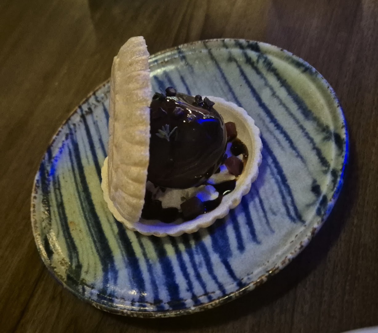 Idoru: appetizing photo of a dessert