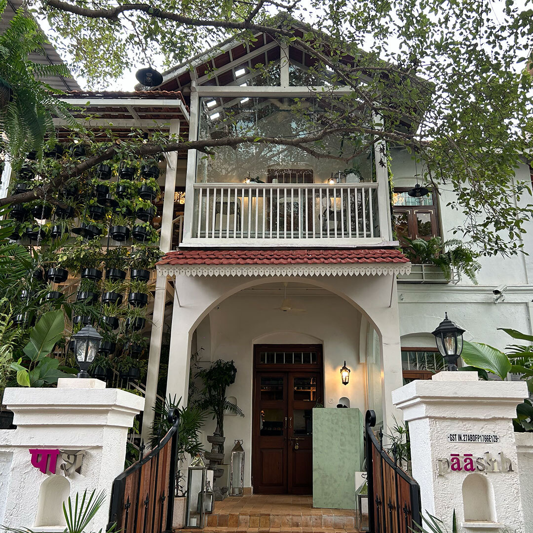 Paashh: attractive exterior of the venue