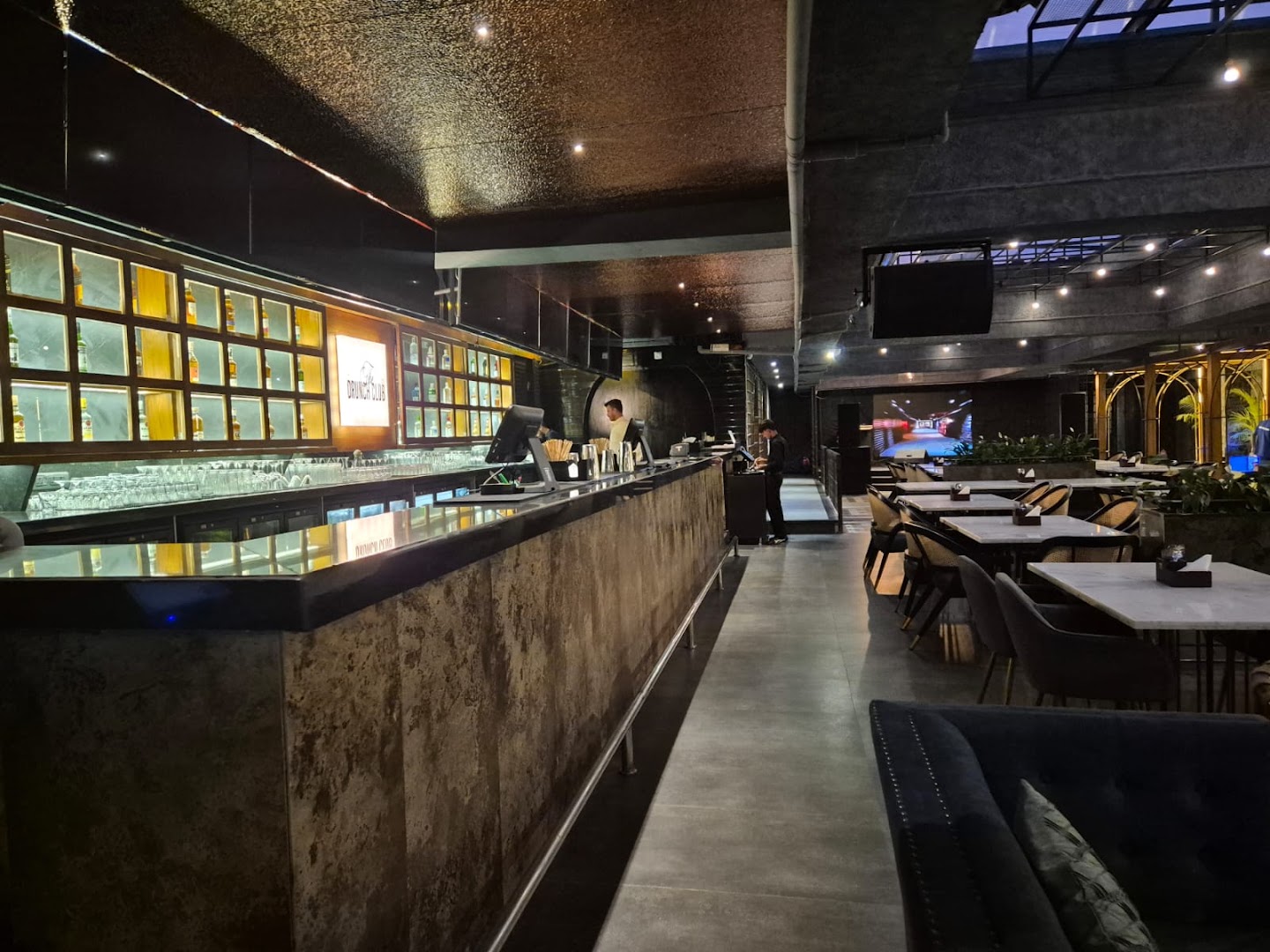 The Drunch Club: clear, professional interior shot