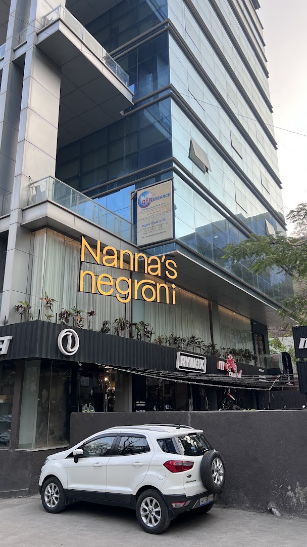 Nanna's Negroni: clear exterior shot of venue