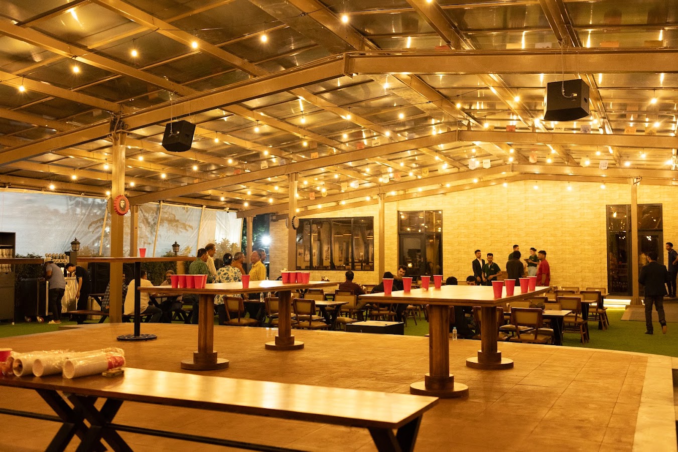 Pivo Garten: inviting atmosphere of the venue