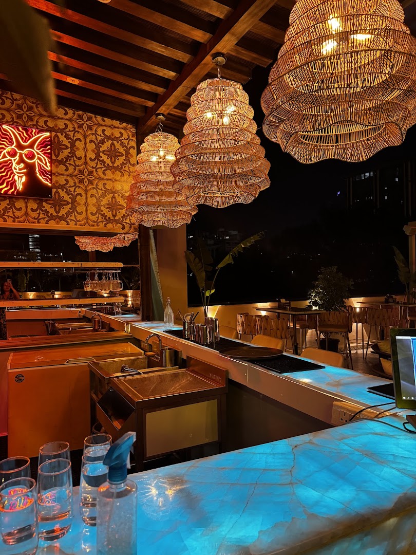 Trippy Tequila: atmospheric shot of bar interior