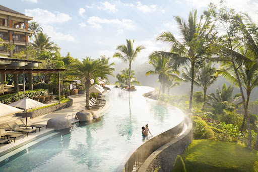 Anantara Ubud Bali Resort: beautiful professional resort pool shot