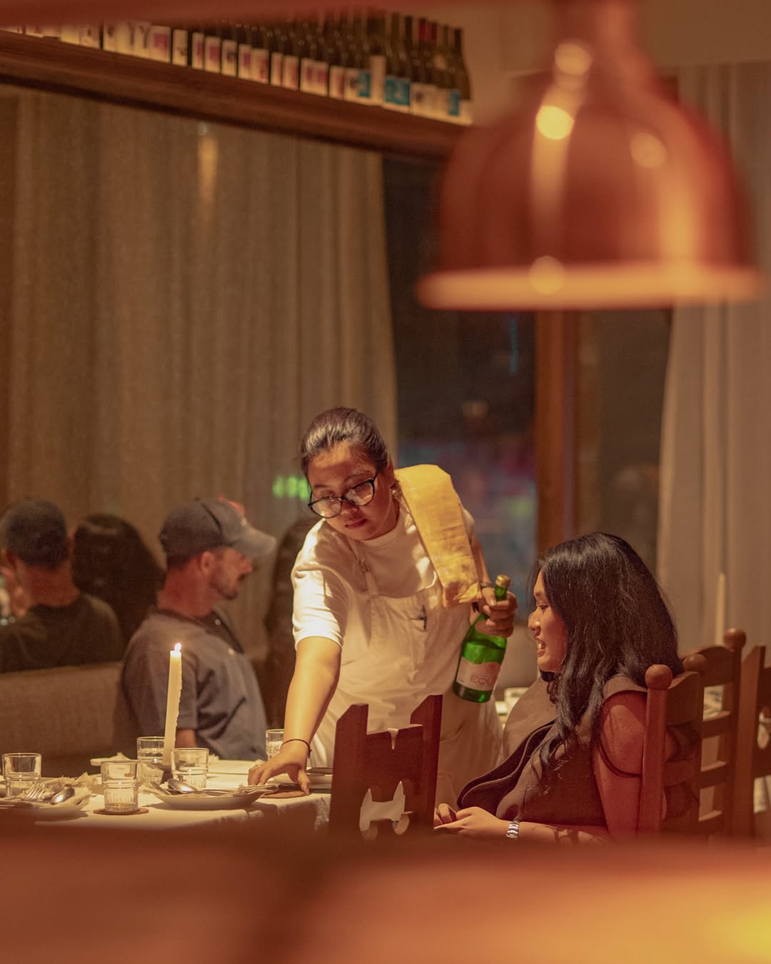 Osteria Luna: professional atmosphere and service shot