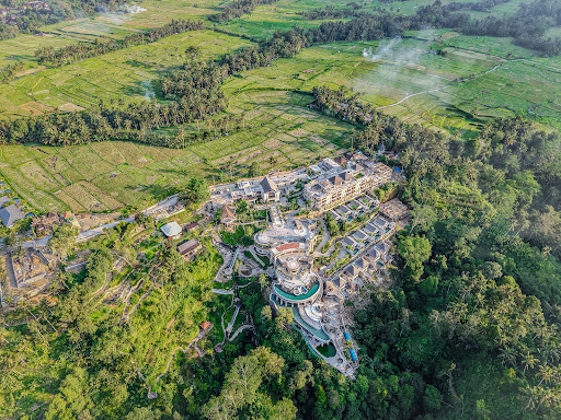 Sanggraloka Ubud: high quality aerial hotel view