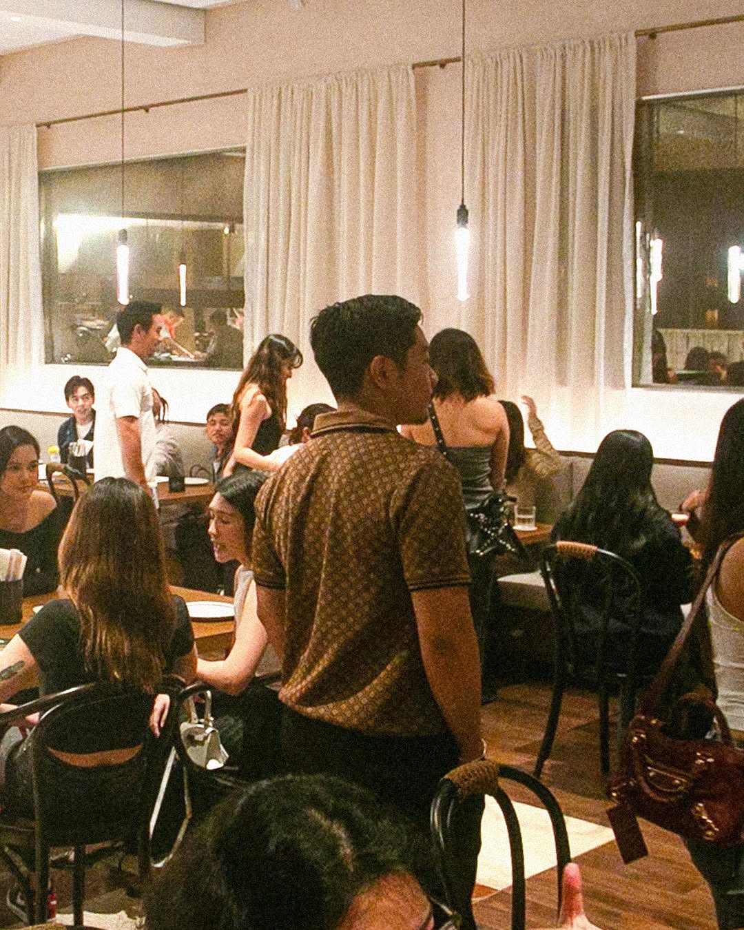 BAKU Jakarta: lively restaurant atmosphere well