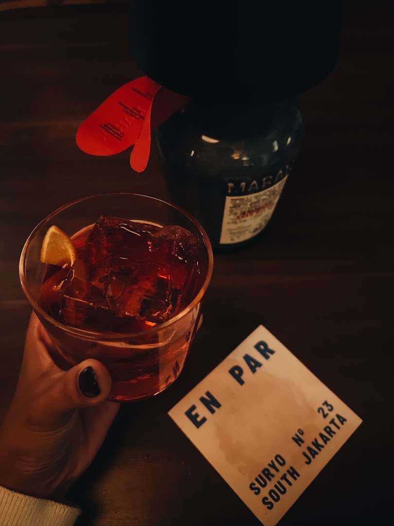 En Par: high quality, atmospheric drink shot