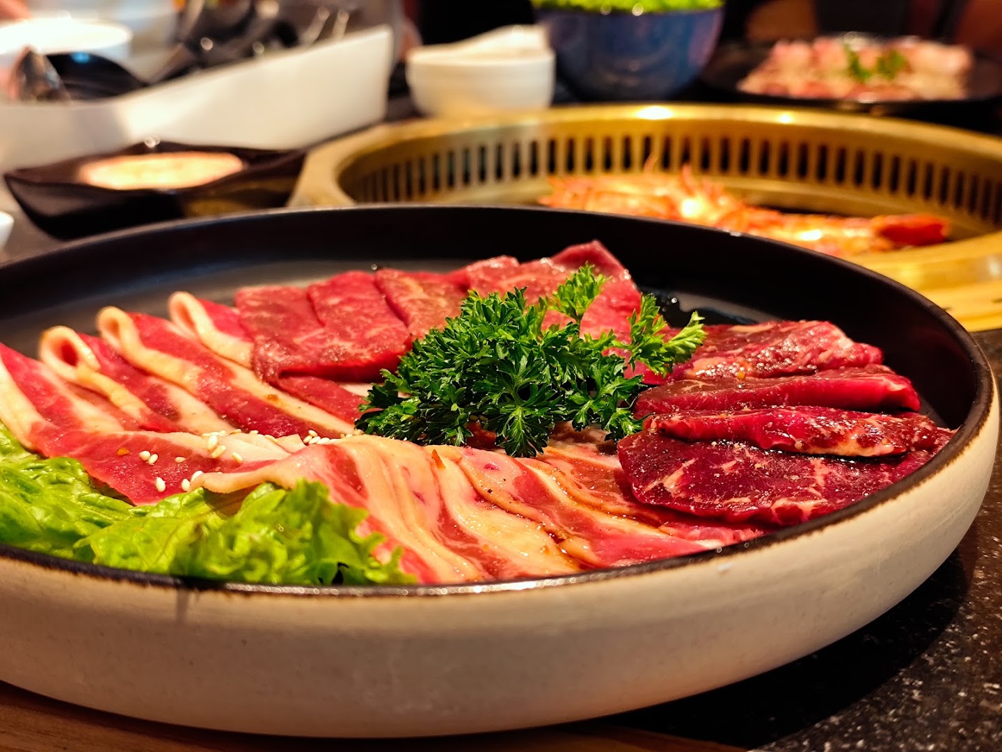 Gyu Shige Tokyo Yakiniku: appetizing, high-quality food photography