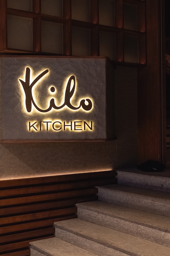 Kilo Kitchen Jakarta: professional signage photo of venue