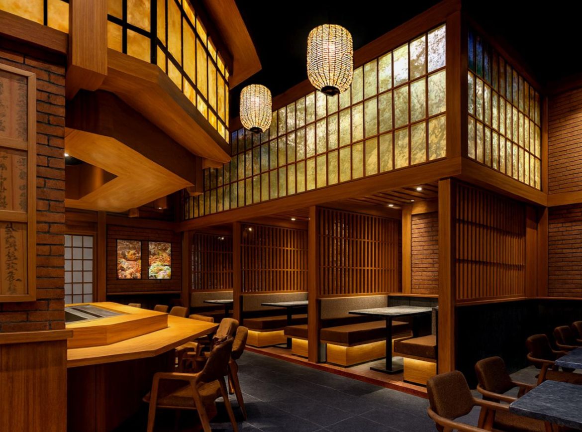 Murasaki Izakaya: high quality interior atmosphere shot
