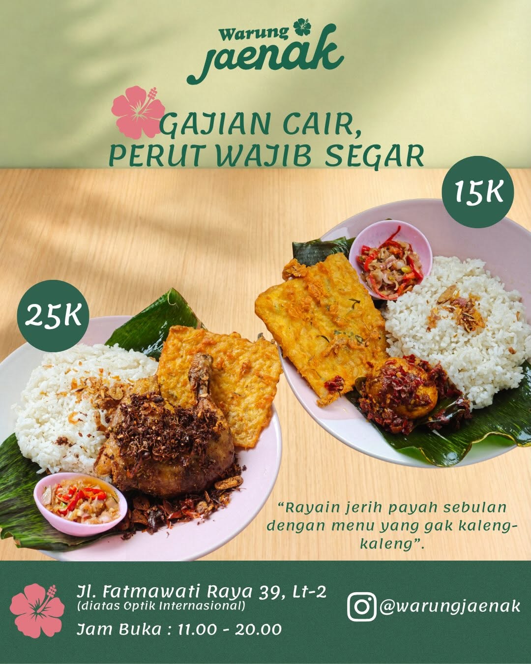 Warung Jaenak: appetizing food display photo