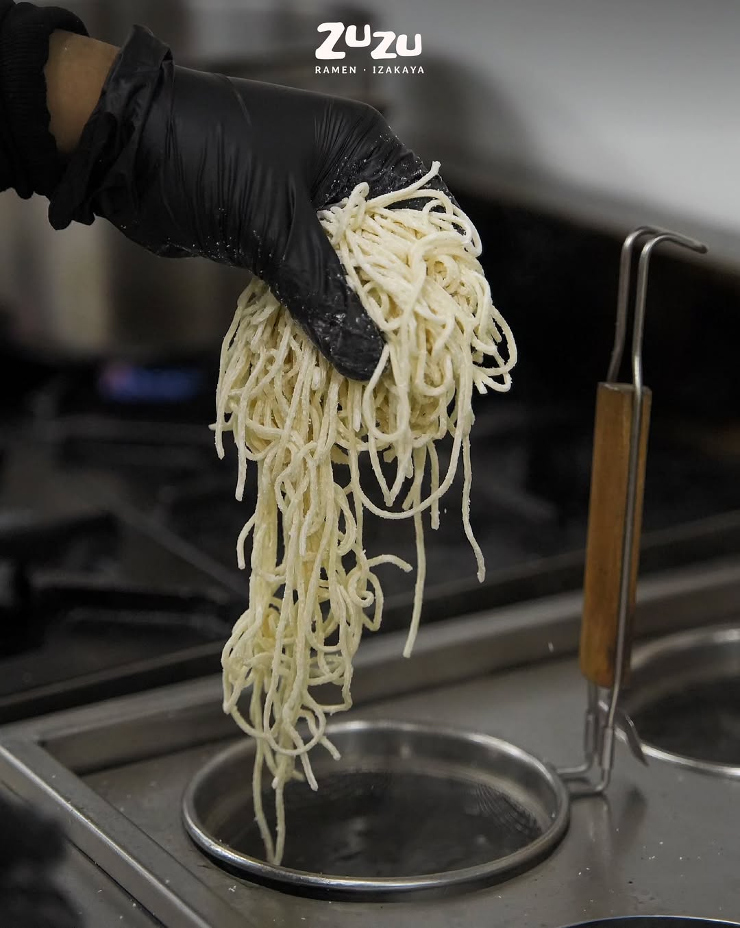 Zuzu Ramen Izakaya: high quality food preparation shot