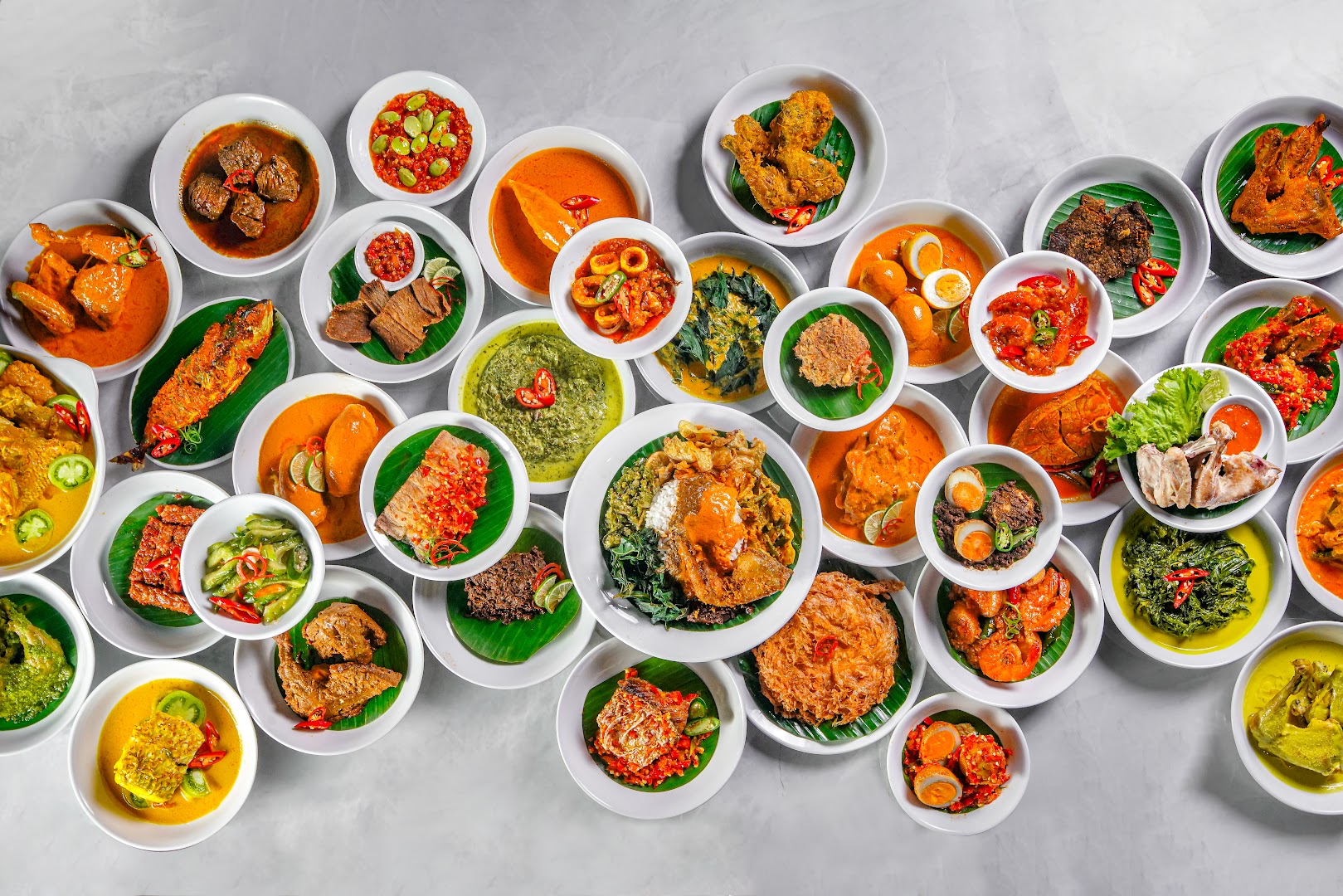 Pagi Sore: high quality appetizing food spread