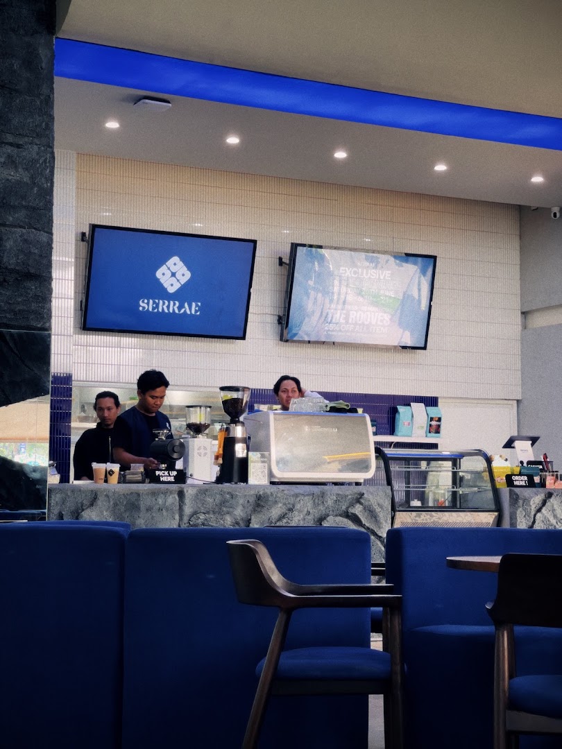 Serrae Coffee & Social Hub: clear view of venue interior