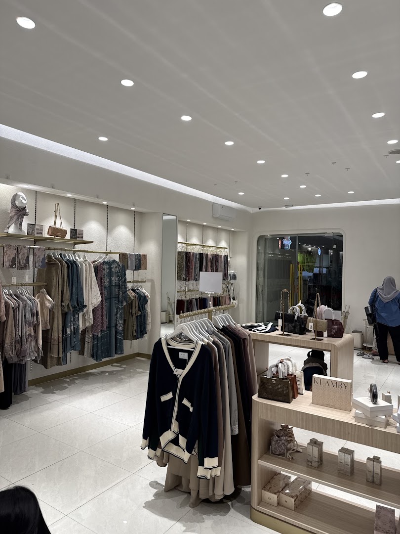 Wearing Klamby Semarang: clear, professional shop interior photo