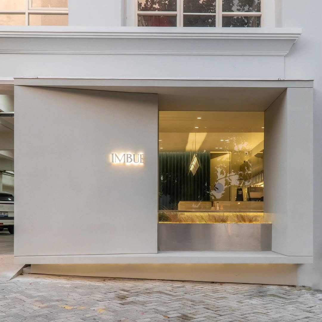 Imbue Cafe: professional exterior shot of venue