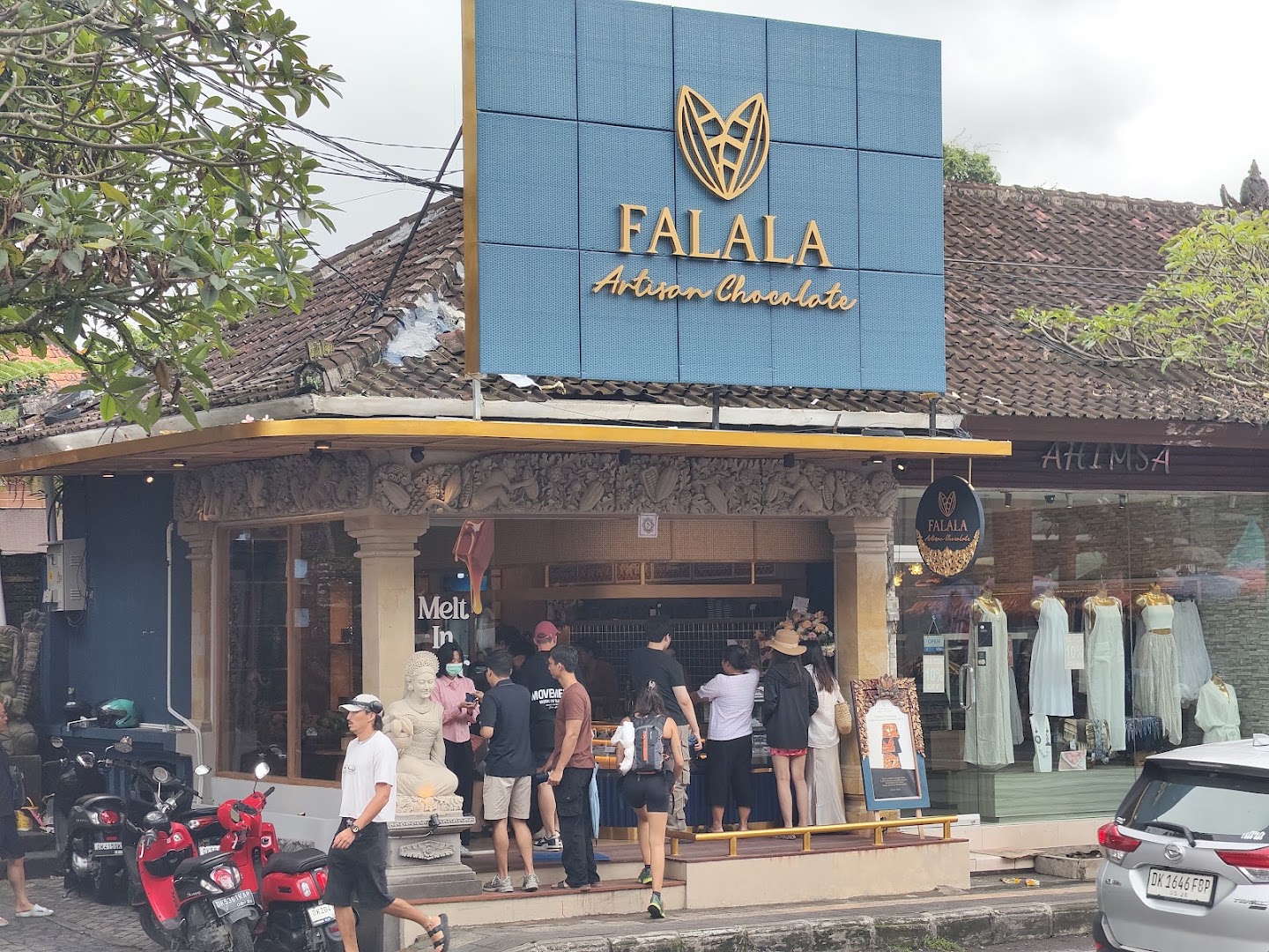 Falala Artisan Chocolate Ubud: clear storefront photo showing venue