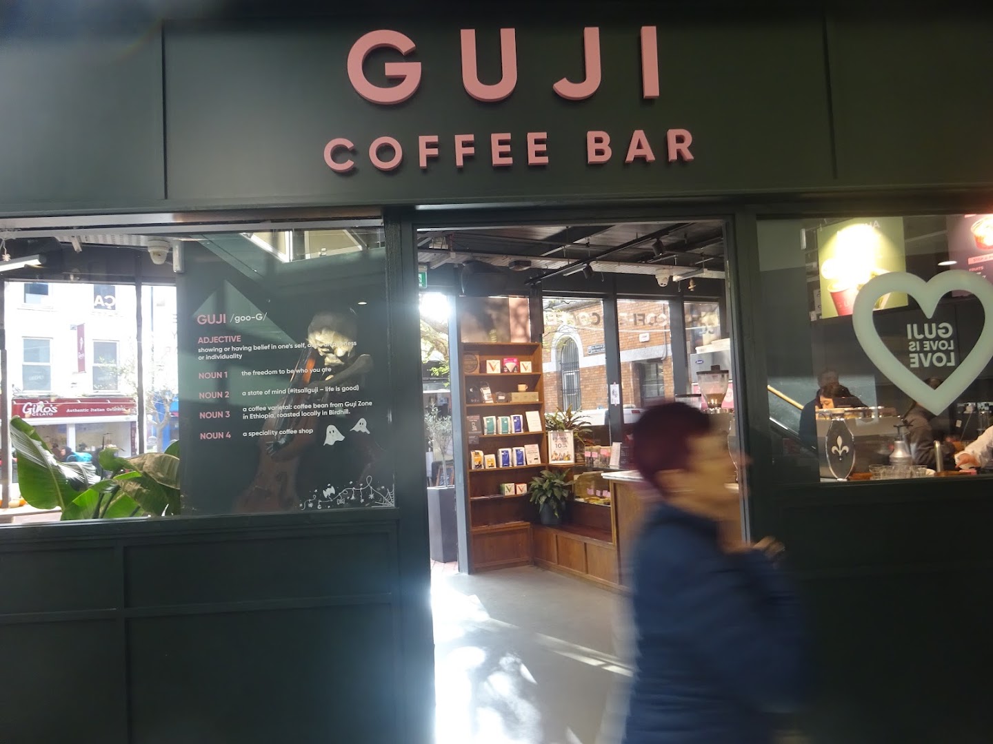 Guji Coffee Bar: clear storefront photo of venue