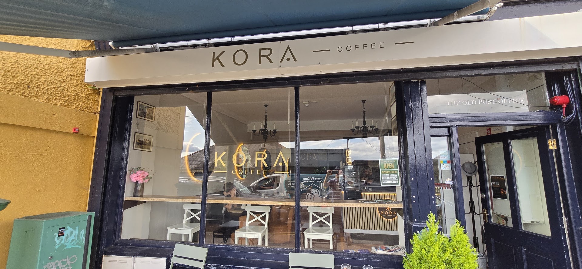Kora Coffee: clear storefront photo of venue
