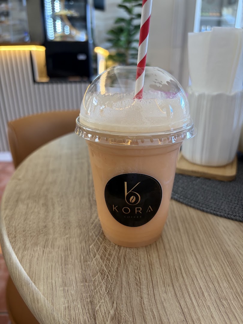 Kora Coffee: clear, professional photo of drink